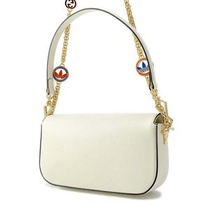 Gucci Small Black Adidas Leather Horsebit Bag Chain 1955